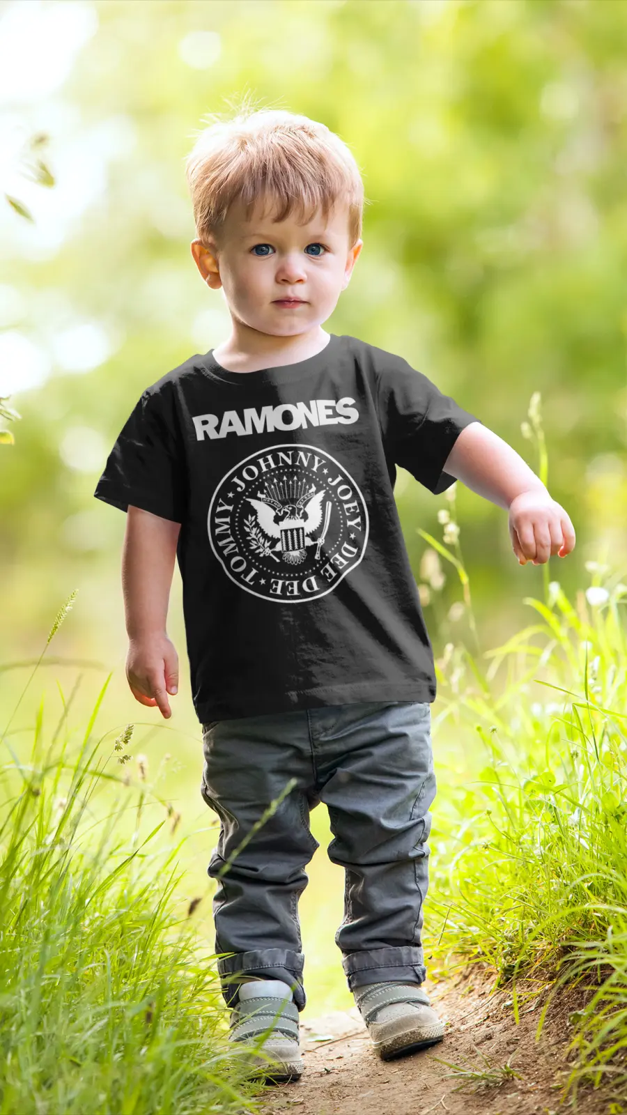 Camiseta niño Rock and Roll Ramones