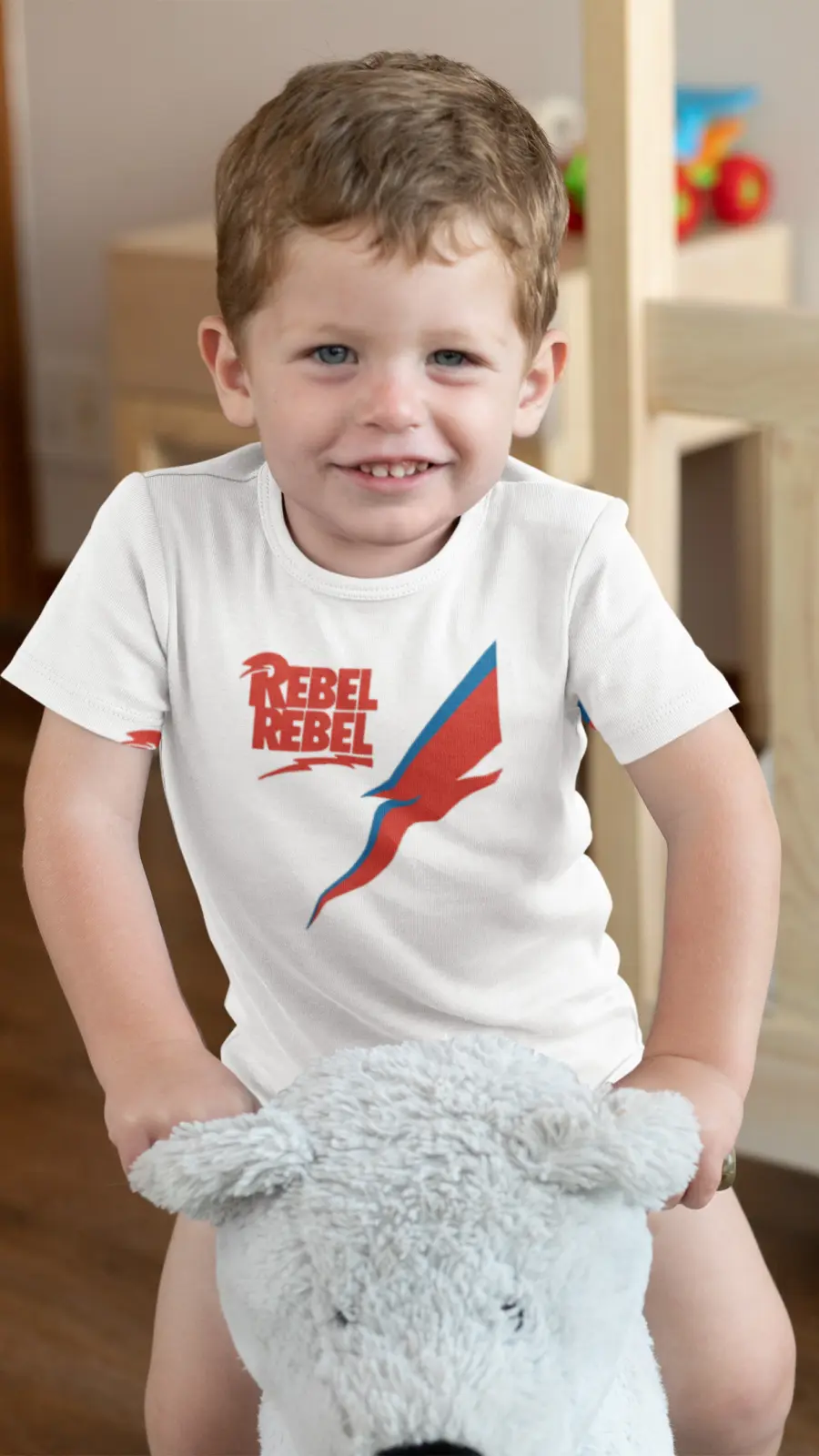 Camiseta niño Rock and Roll Rebel